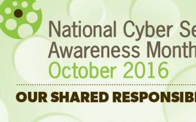 October is National Cyber Security Awareness Month